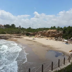  Сasa de vacaciones Dos Calas - Bonita Casa De Estilo Rustico Y Piscina De Agua Salada
