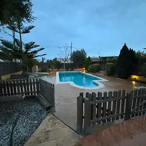  Сasa de vacaciones Xalet Piscina Privada Ibiscus